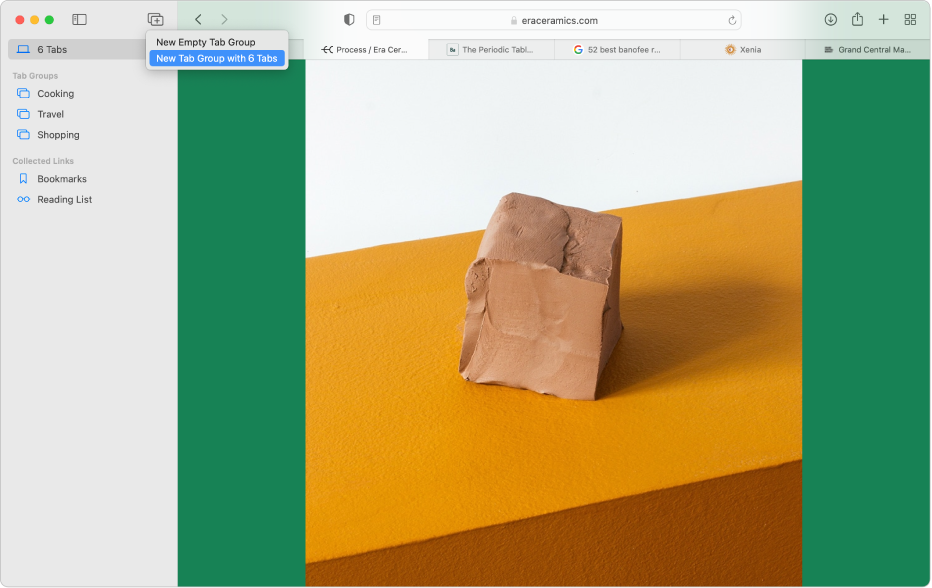 提升效率！Mac OS Monterey简化日常操作 使用标签页组让网页浏览更有条理